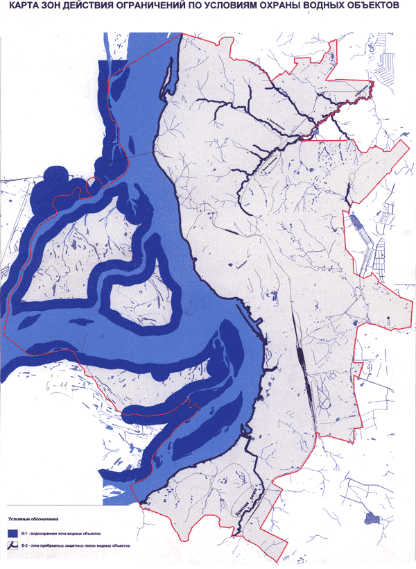 Карта водоохранных зон нижегородской области